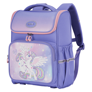 卡拉羊书包女小学生一年级女生减负减压儿童背包超轻双肩包男孩