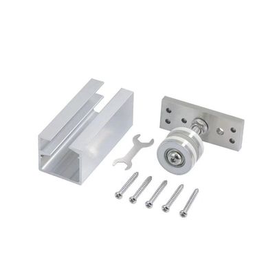 万向折叠门吊轮吊轨屏风木门滑轨移门隔断推拉门轨道滑轮全套配件