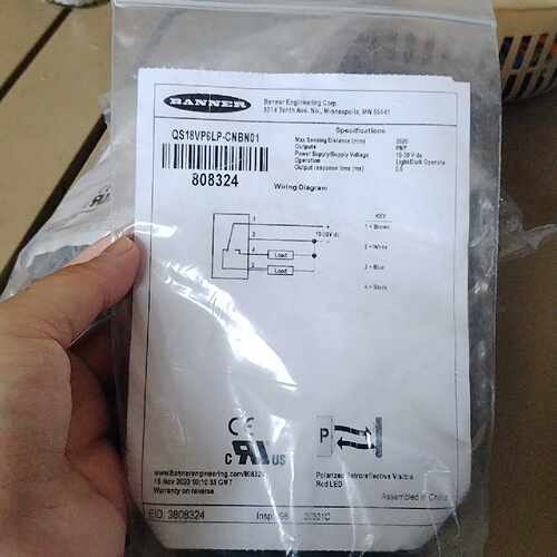 溢价-BANNER邦纳光电传感器QS18VP6LP-CNB
