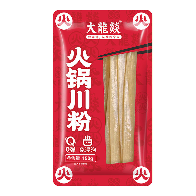 大龙燚火锅川粉150g/袋宽粉条