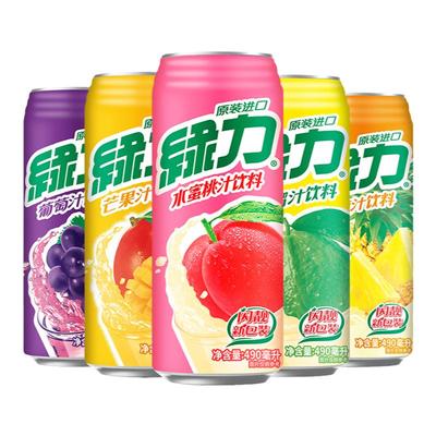 台湾绿力果汁饮料水蜜桃