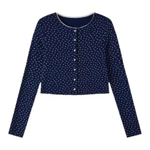 【现货】fletta bloom仲夏夜碎花套装女长袖开衫吊带连衣裙两件套