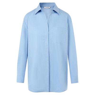 【秀场同款 王楚然同款】朗姿时尚翻领衬衫百搭轻职场上衣女