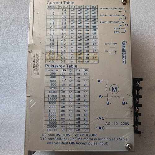 Microstep Drive驱动器，DH2422MA-B4