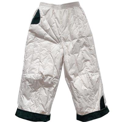 欧货时尚宽松2024冬九分羽绒裤潮