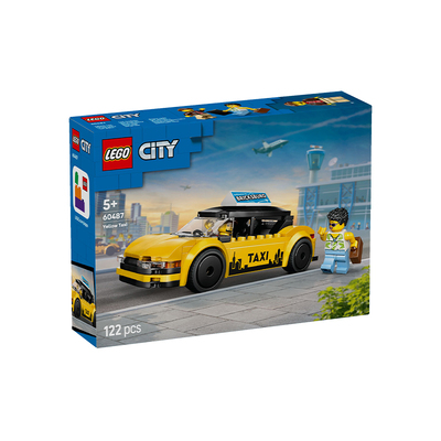 【自营】LEGO乐高城市系列60487黄色出租车益智积木玩具新年礼物