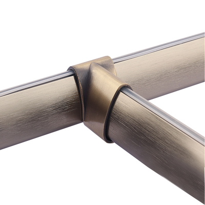 衣柜挂衣杆橱柜黑色五金