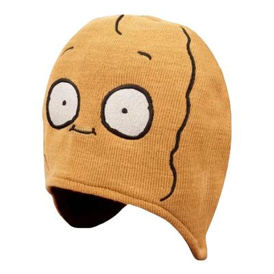 冬季加厚土豆护耳针织跑步帽