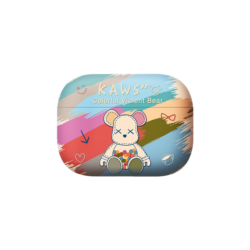 优思顿适用苹果耳机保护套airpods4壳4代蓝牙airpod4软壳四代软磨砂二代3主动降噪ipods带挂绳airpod