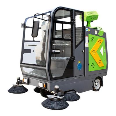 电动扫地车驾驶式清扫车高压清洗