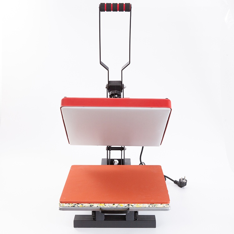 38*38CM热转印机器设备高压平板烫画机烫钻机锦旗T恤印花机压烫机