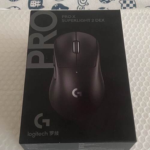议价GPW4罗技PRO X SUPERLIGHT 2DEX无线游戏鼠标黑色 全新现货