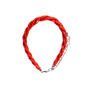 七宝缘琼枝天然正品珊瑚管珠三转手链真品女款沙丁珊瑚手串本命年