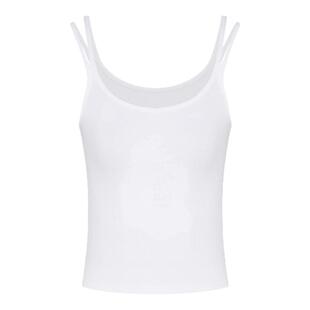 带胸垫双肩吊带背心女夏遮副乳内搭打底外穿美背独特精致绝美上衣