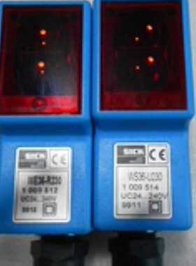 议价SICK施克光电开关 WSWE36-R230 检测距离50米 对射光电