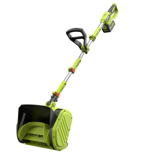 芝浦无刷锂电手推扫雪机小型学校道路清雪机电动抛雪机除雪机神器