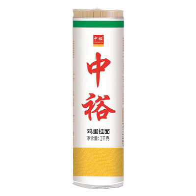 中裕鸡蛋面1kg*2细面条