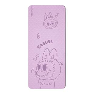 拉布布瑜伽垫女士健身家用高级防滑减震静音加厚古米梵加大运动垫