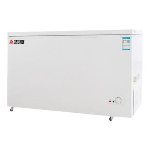 志高大冰柜248/338L家用商用大型大容量冷藏冷冻柜省电卧式冷柜