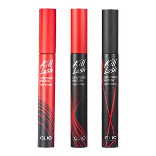 clio睫毛膏易梦玲同款珂莱欧防水纤长卷翘cilo浓密killlash红黑管