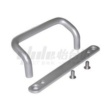 铝合金带垫板工业把手 型材用角型拉手XAF66-L100/L120/L125