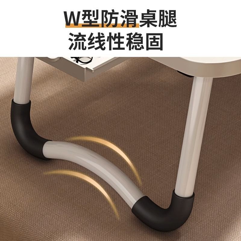 可折叠床上小桌子学习书桌多功能桌桌卧室窗笔记本电脑炕几支架飘