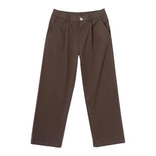 Hualun夏季天丝休闲裤男款锥形裤男生西裤cleanfit潮流百搭裤子男