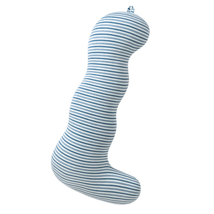 乐瓜波浪睡觉抱枕夹腿侧睡婴儿棉可拆洗护腰枕睡眠护颈软支撑靠垫