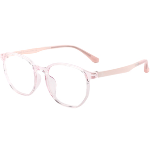 学生近视眼镜框可配度数防蓝光眼镜架儿童近视多点离焦防控镜片女