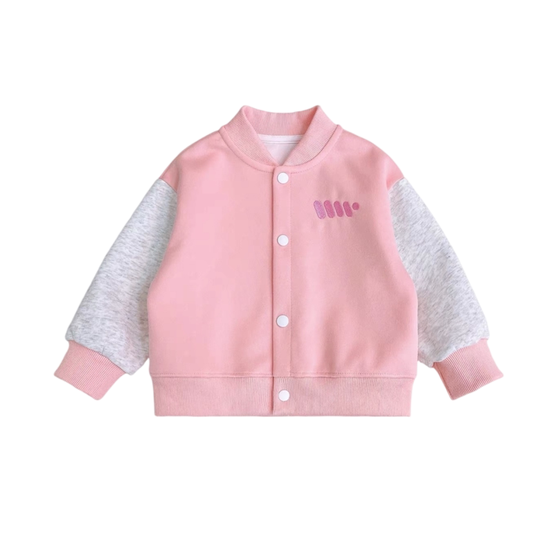 【撤柜专区】品牌专柜 儿童撞色棒球服外套中小童春秋百搭开衫