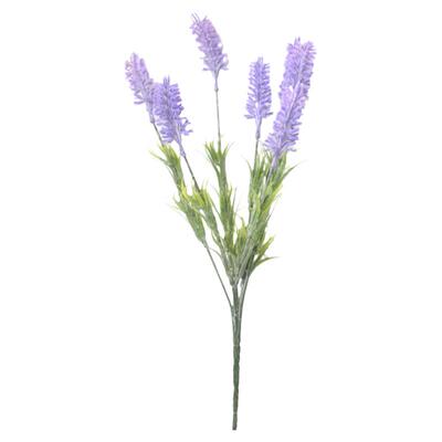 薰衣草仿真花7头33cm装饰摆件
