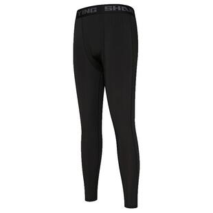 保暖紧身打底裤男秋冬季加绒跑步运动套装高弹力压缩健身训练秋裤