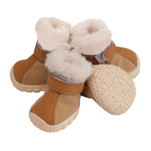 2025狗狗鞋子佳美乐冬季宠物鞋小型犬泰迪比熊软底不掉防滑脚套