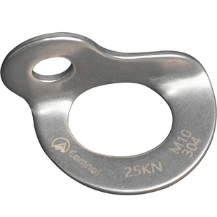 坎乐M10 M8攀岩高空作业固定锚点304不锈钢探洞保护点岩钉挂片