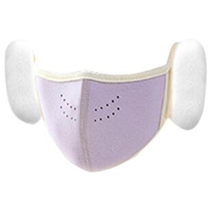 儿童口罩保暖冬天防风防寒纯棉3d立体防冻脸2025新款耳罩二合一