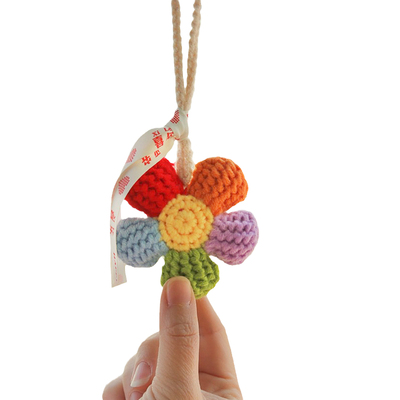 汽车毛线车内挂饰成品