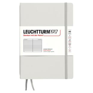 德国灯塔1917笔记本子A5横线方格点阵空白硬封皮面商务办公记事本