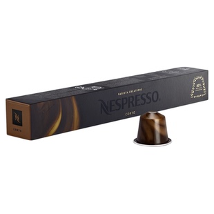 Nespresso胶囊咖啡 咖啡大师之作科托 意式浓缩黑咖啡深烘10颗装