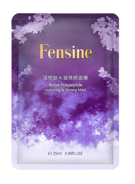 芬丝尼活性肽水凝焕颜面膜薰衣草