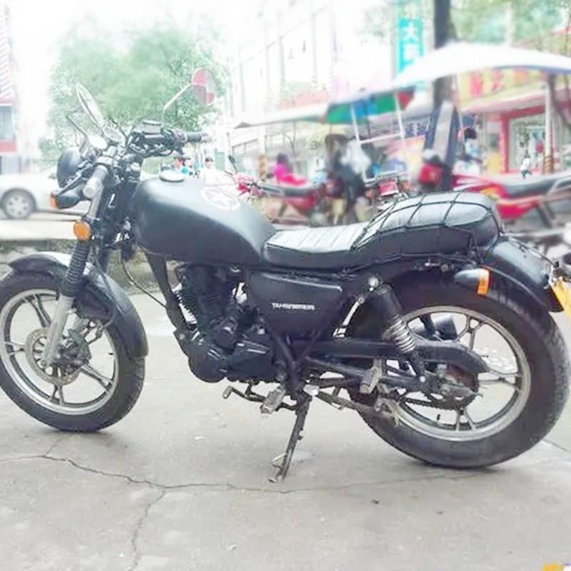 GN125摩托车复古改装油箱云豹纯色油缸光固化烤漆不褪色无标牌孔