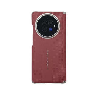 适用于vivoxfold3手机壳vivoxfold3pro折叠屏超薄双中轴后壳xfold3新款xfold3pro保护套真皮保护壳外后壳防摔