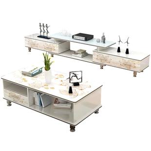 电视柜茶几组合桌小户型现代简约客厅家用简易地柜新款电视机墙柜