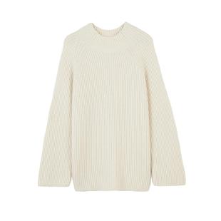 GOBI戈壁秋冬宽松版型休闲基础百搭羊绒女士套头毛衣针织衫WK733