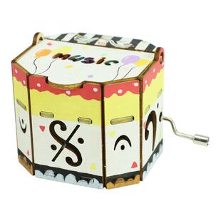 科技小制作小发明自制手摇音乐小盒子模型摆件儿童手工DIY材料包