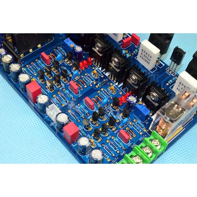 K30场效应管HiFi发烧级功放板 成品板已测试好 （可调A类 甲类）