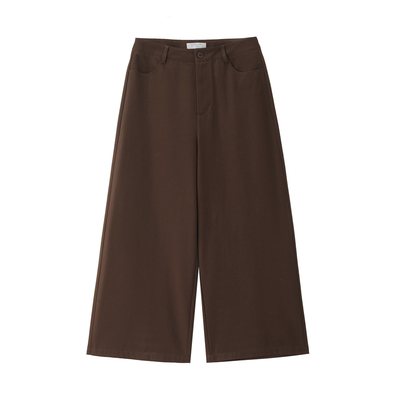 中腰Giordano八分裤磨毛休闲裤