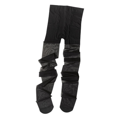 波点黑丝袜女0d夏季超薄款防勾丝