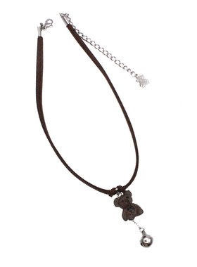 小熊爱铃铛choker软妹锁骨链小众可爱项圈学生毛衣链短款颈带森系