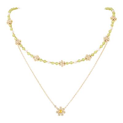 LolaRose罗拉玫瑰 TheDaisyCollection雏菊项链女七夕礼物送女友