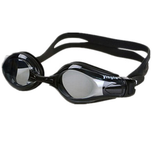 英发近视泳镜 男女防水防雾高清大框游泳眼镜 定制左右不同度数
